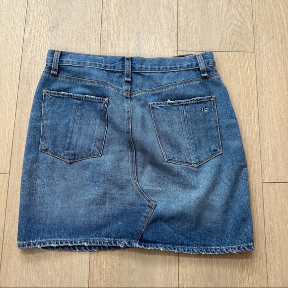 rag & bone denim skirt - Picture 2 of 5